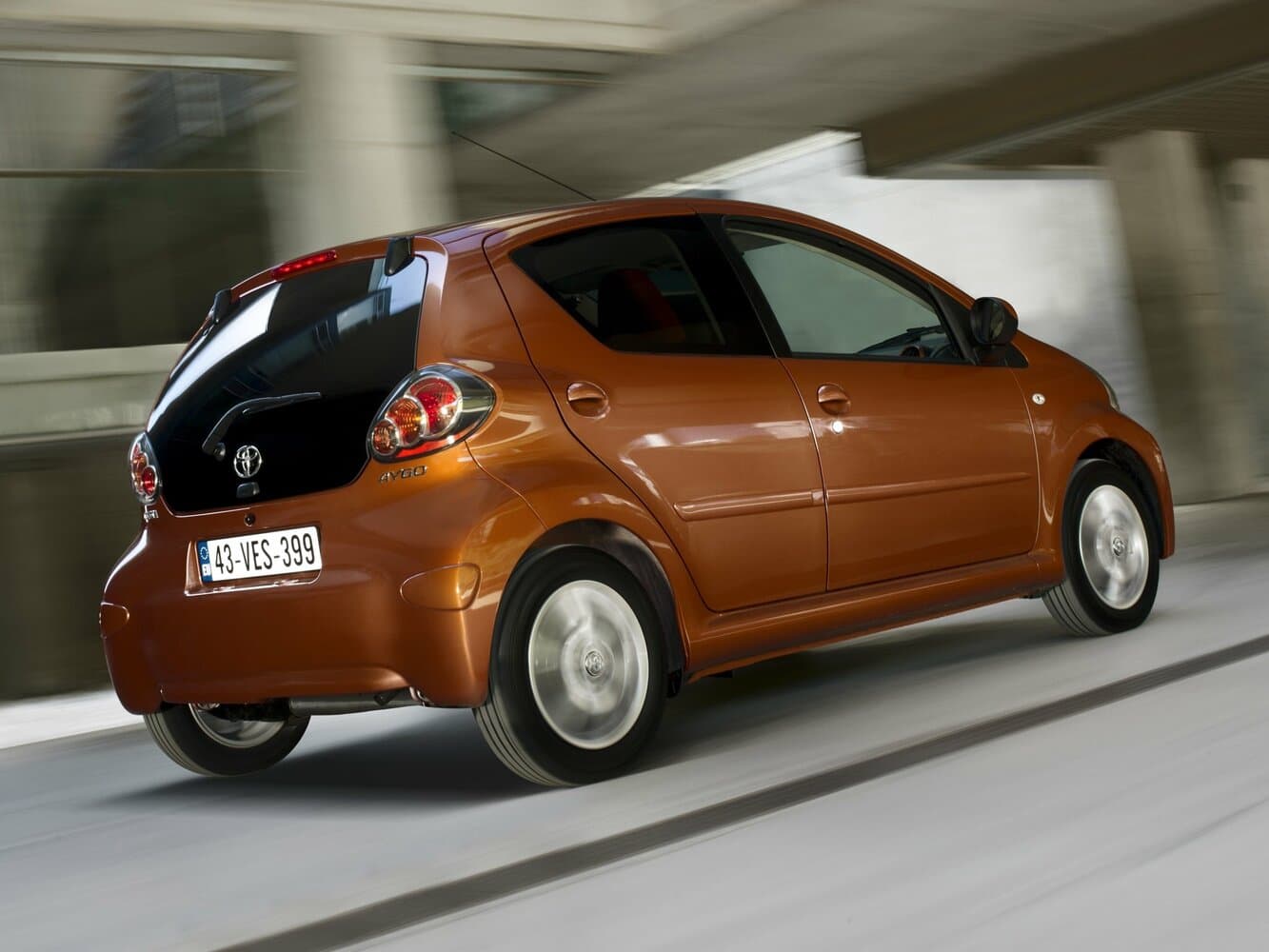 Toyota Aygo I Рестайлинг 2 Хэтчбек 5 дв., фото 5