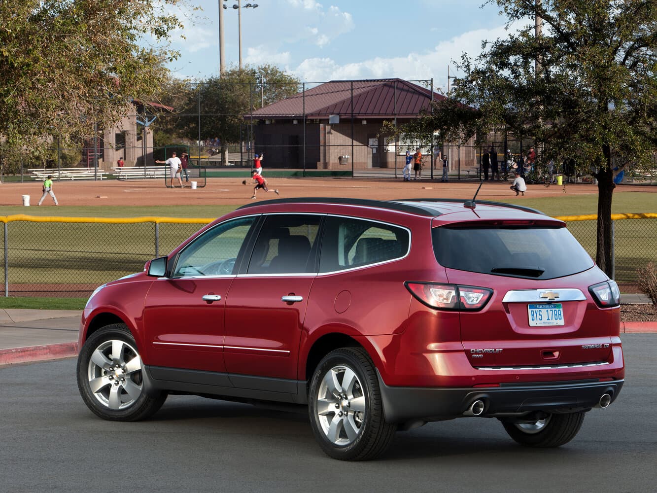 Chevrolet, Traverse, I Рестайлинг, 2012, фото 4