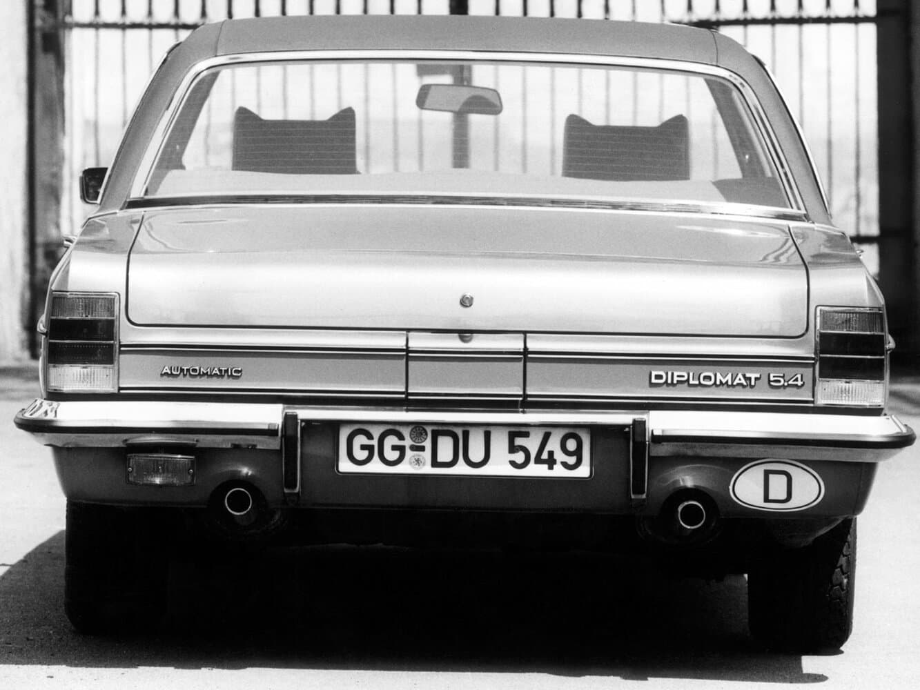 Opel, Diplomat, B, 1978, фото 4