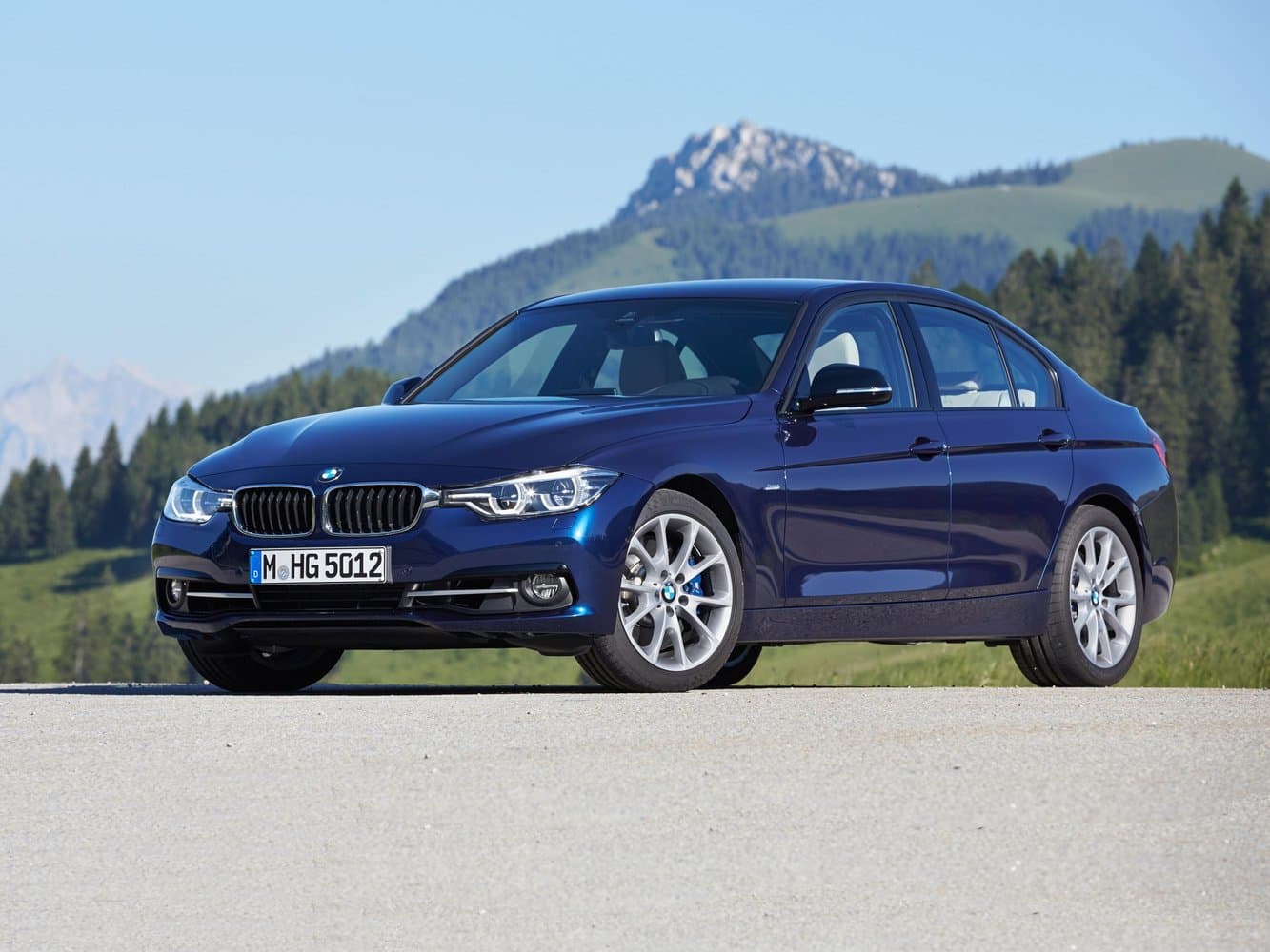 BMW 3 series VI (F3x) Рестайлинг