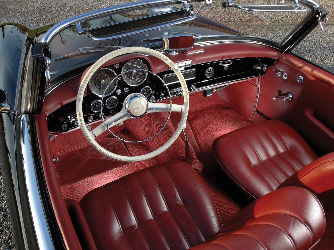 Mercedes-Benz SL-Class I (R121) Родстер, фото 7