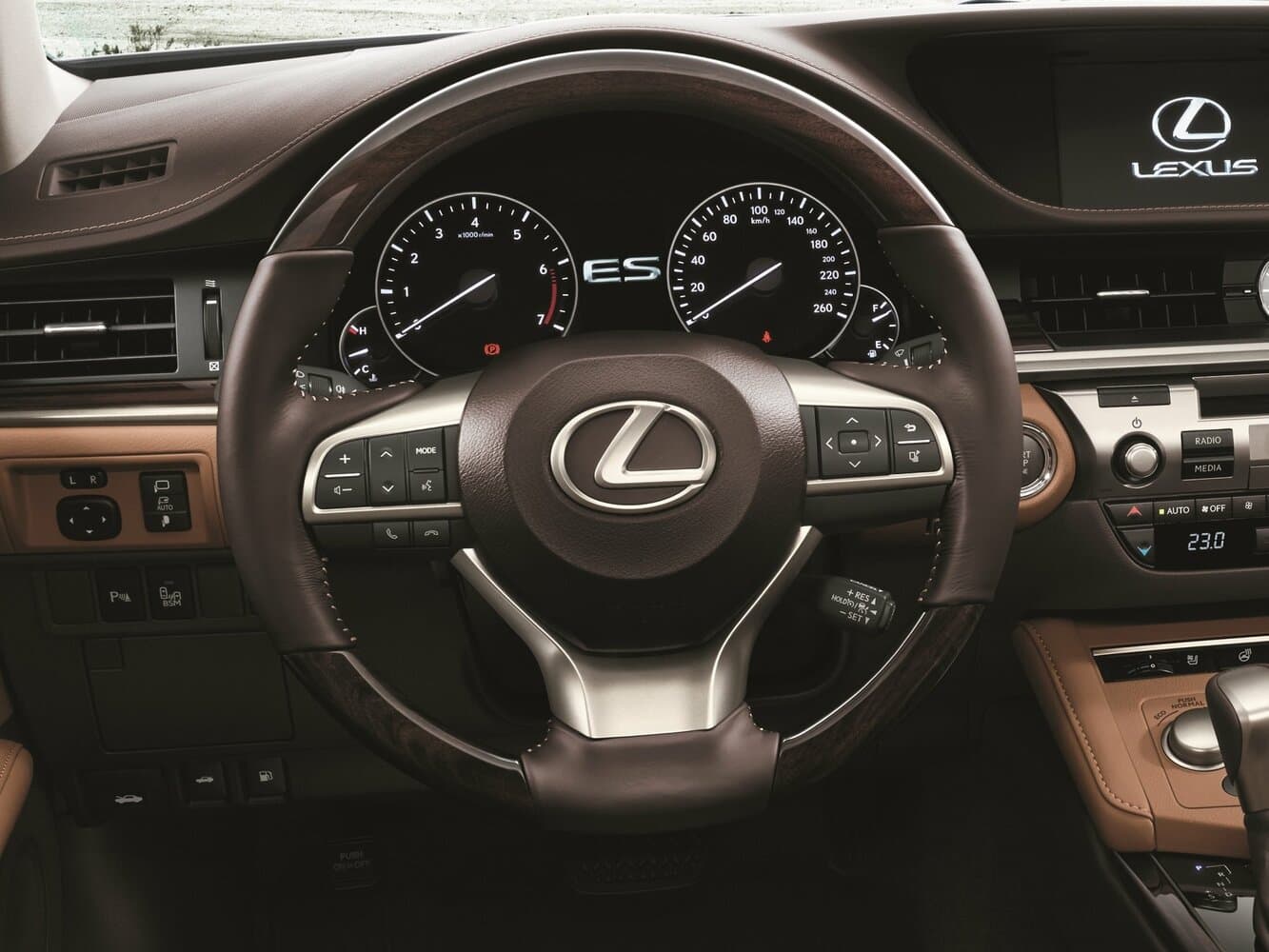 Lexus ES VI Рестайлинг Седан, фото 9