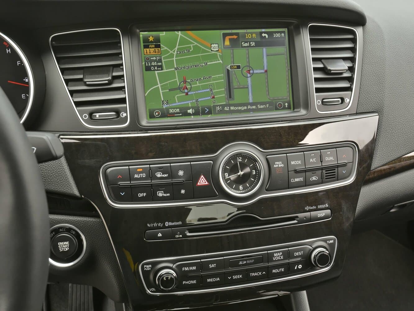 Kia Cadenza I Рестайлинг Седан, фото 16