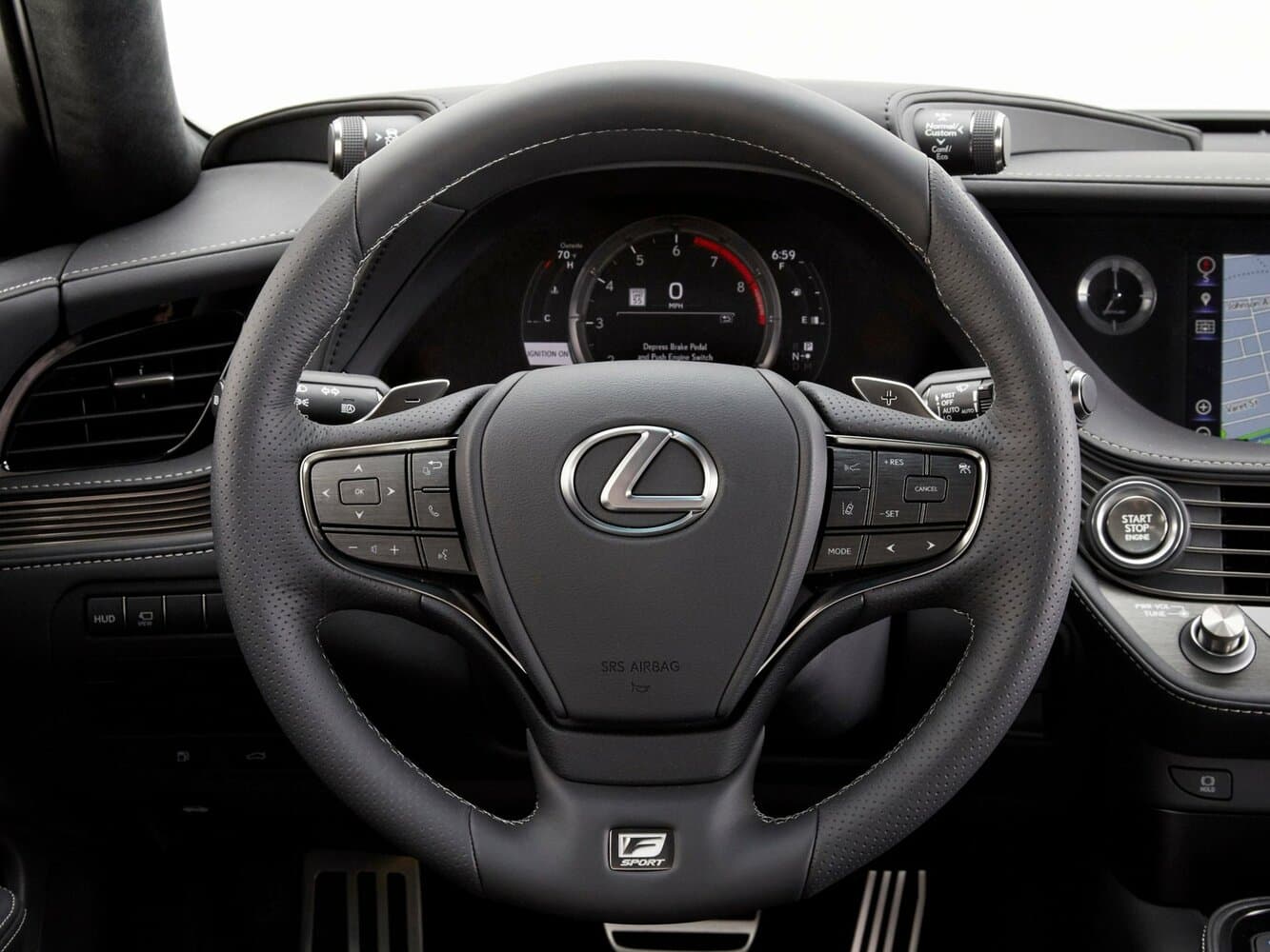 Lexus LS V Седан, фото 10