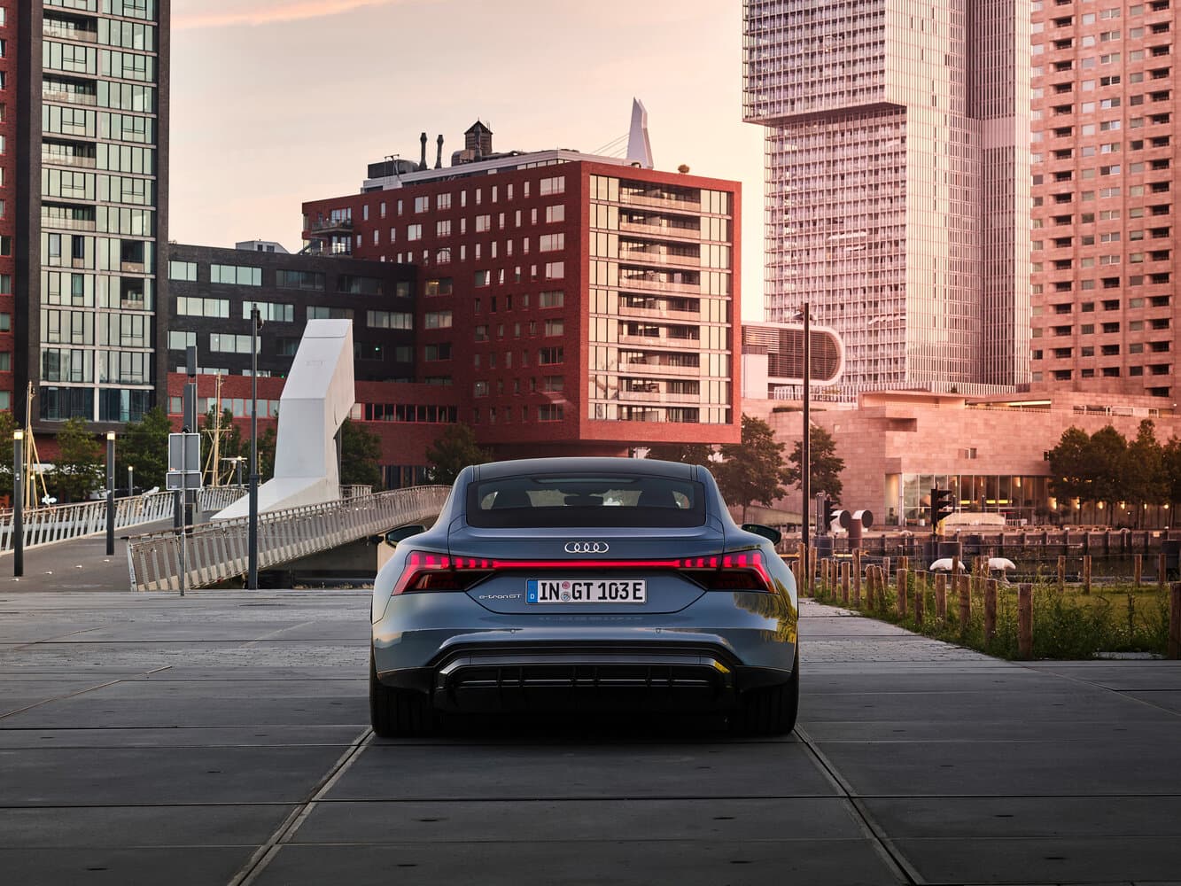 Audi, e-tron GT, I, 2020, фото 6