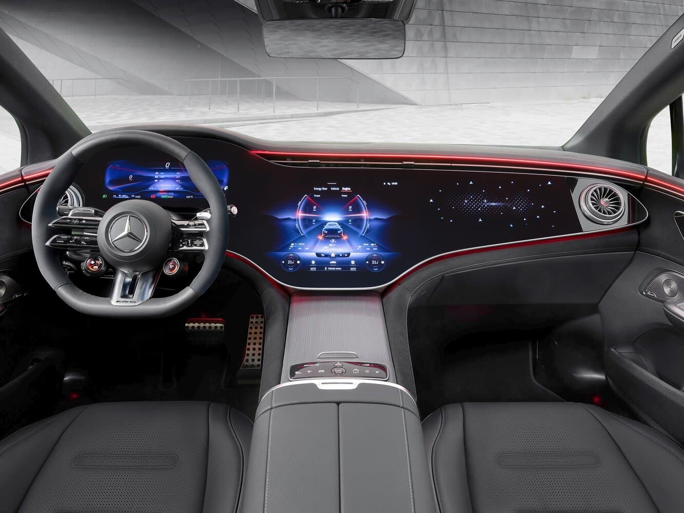 Mercedes-Benz, EQE AMG, 2022, фото 6