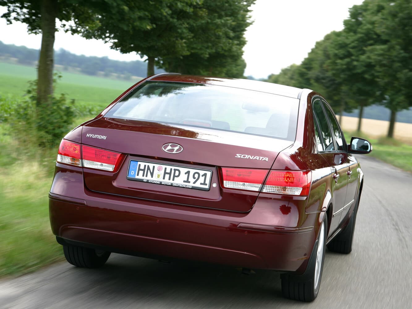 Hyundai Sonata V (NF) Рестайлинг Седан, фото 4
