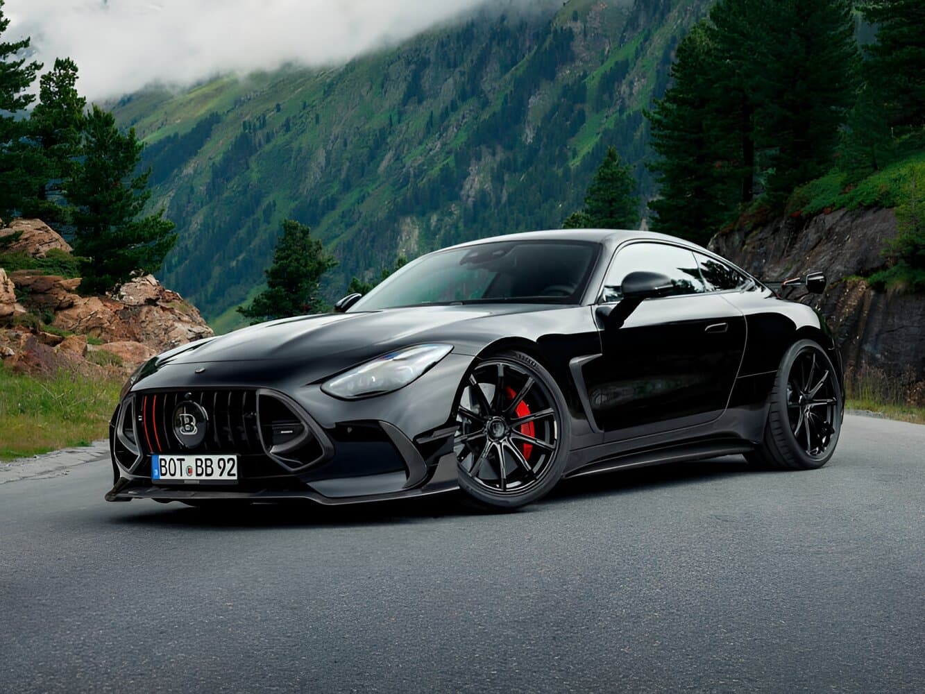 Mercedes-Benz AMG GT II Купе Brabus 1000