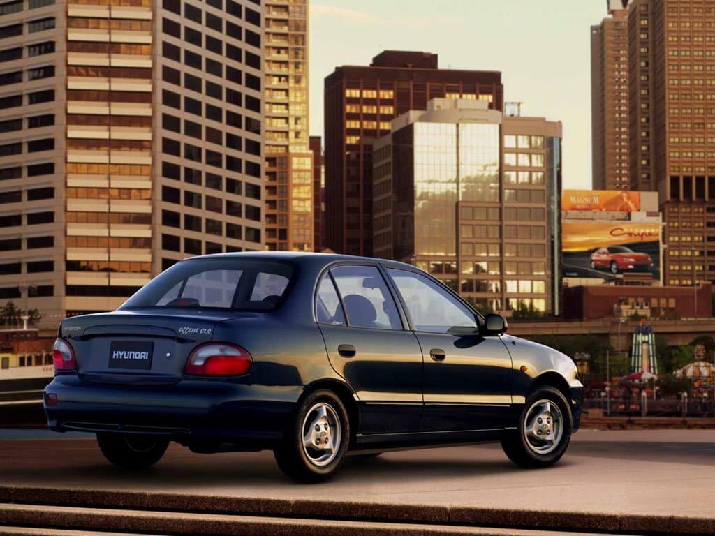 Hyundai Accent I Седан, фото 3