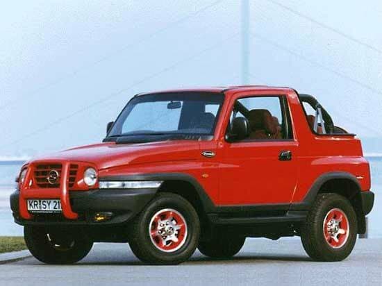 Daewoo Korando  Внедорожник открытый Soft Top
