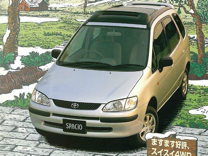Toyota Corolla Spacio I Компактвэн, фото 2