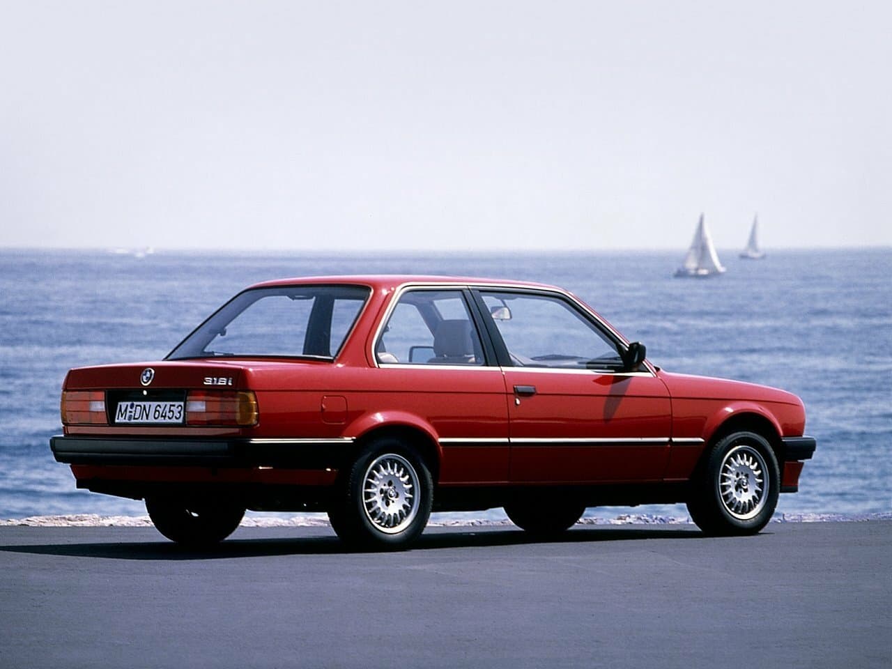 BMW 3 series II (E30) Купе, фото 2