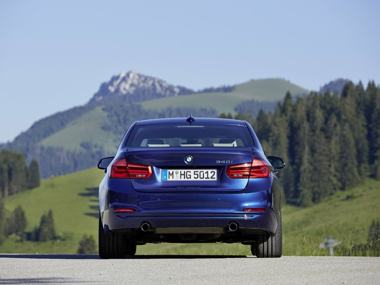 BMW 3 series VI (F3x) Рестайлинг Седан, фото 4