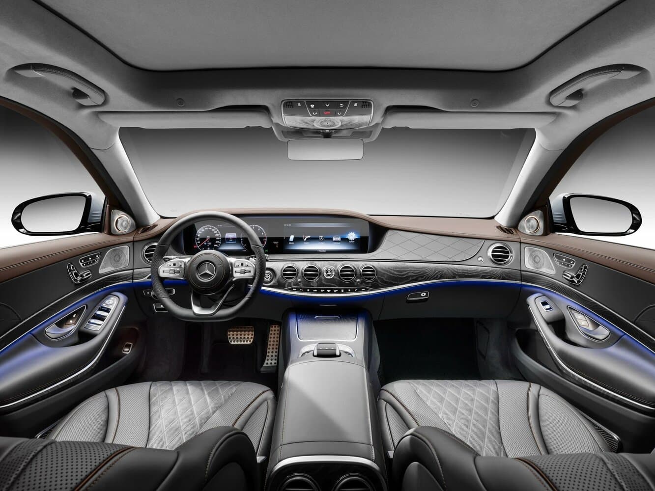 Mercedes-Benz S-Class VI (W222, C217) Рестайлинг Седан Long, фото 6