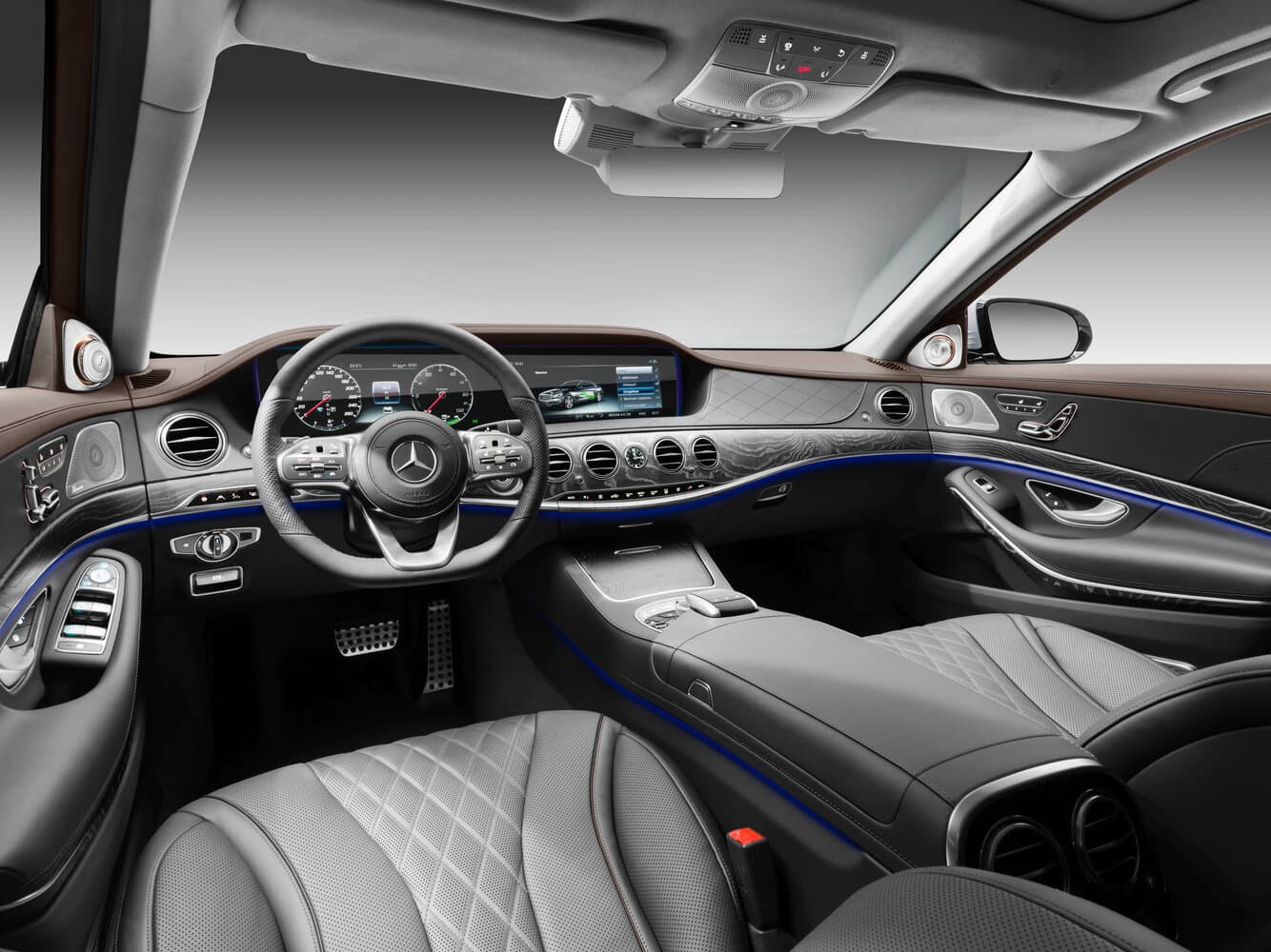 Mercedes-Benz S-Class VI (W222, C217) Рестайлинг Седан, фото 10
