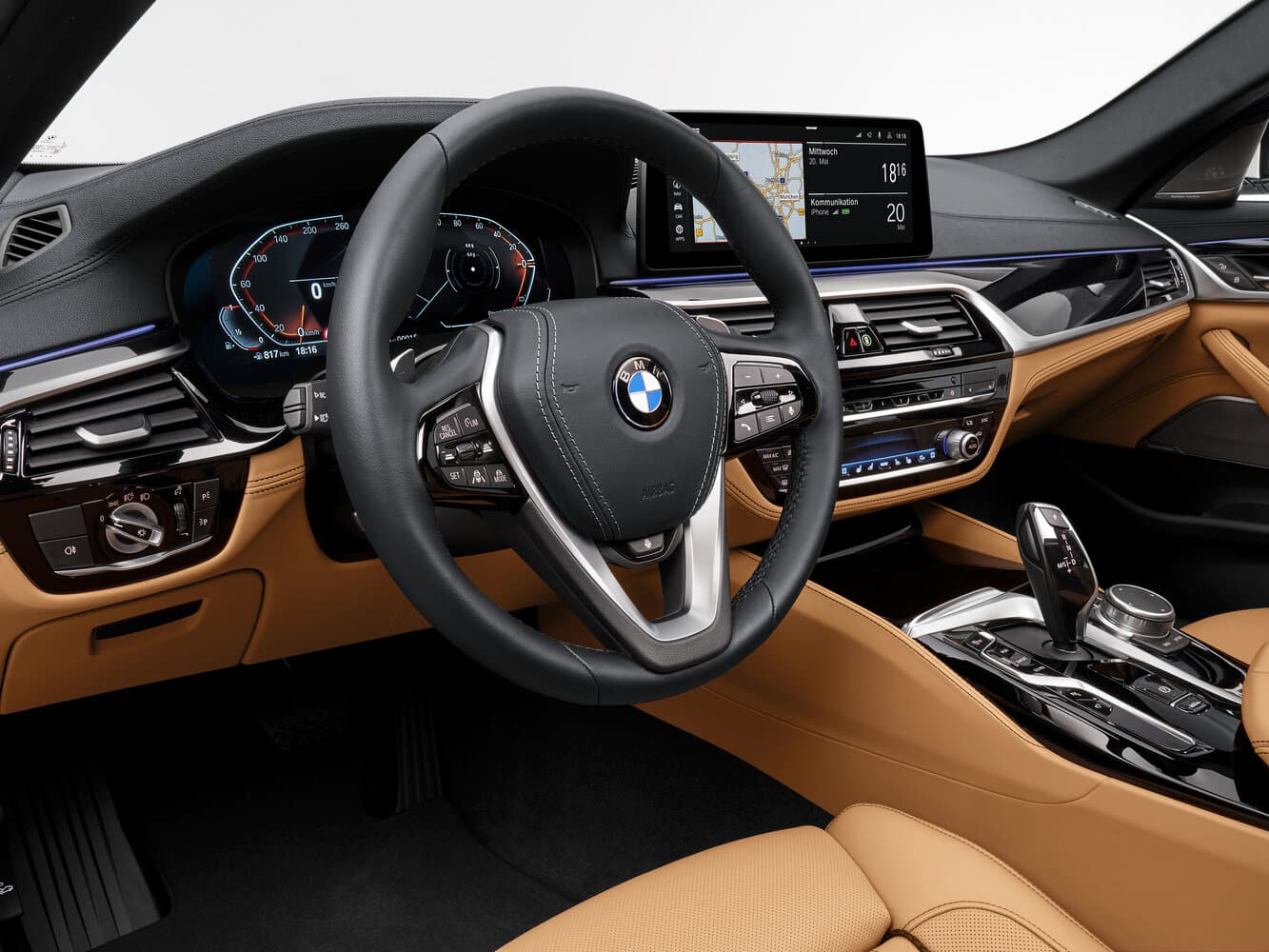 BMW 5 series VII (G30/G31) Рестайлинг Седан, фото 11
