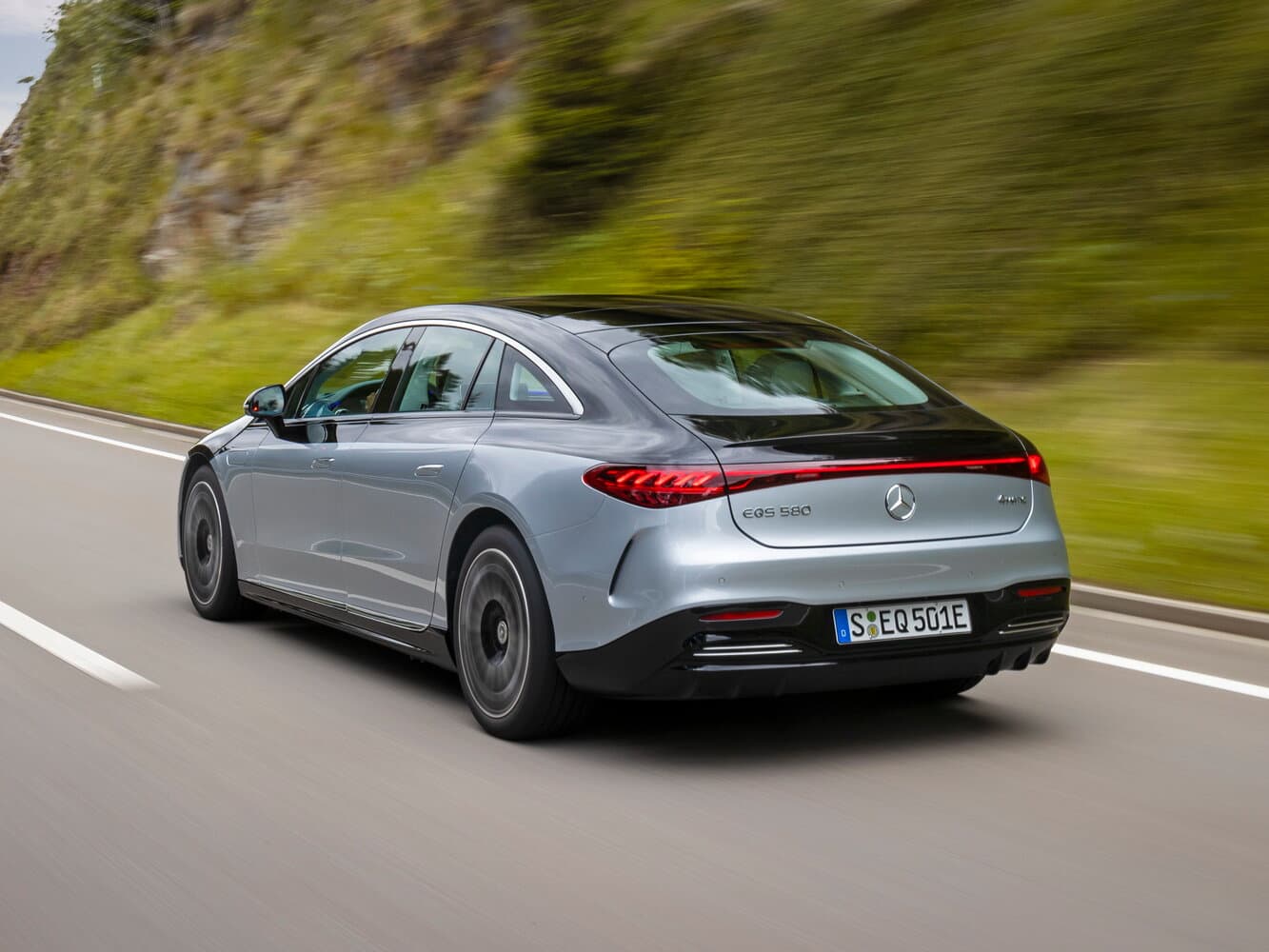 Mercedes-Benz EQS Лифтбек, фото 5