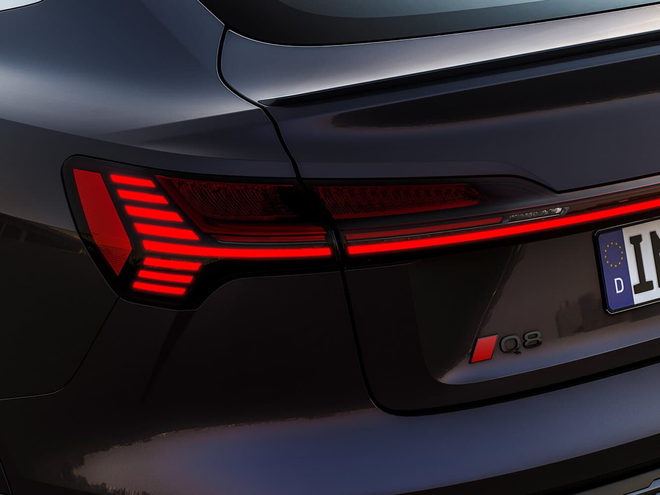 Audi, Q8 Sportback e-tron, 2022, фото 10