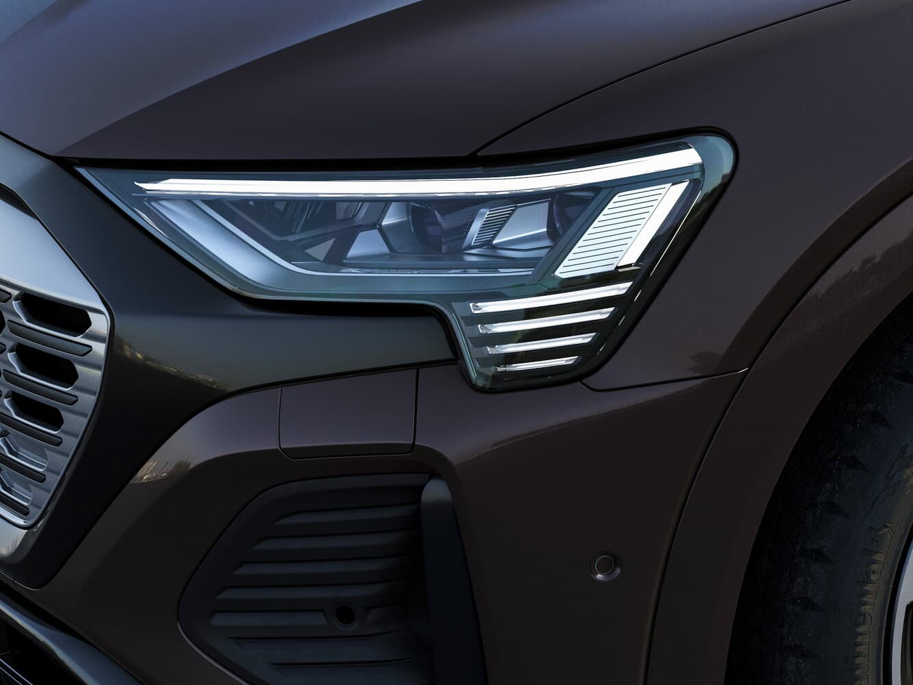 Audi, Q8 Sportback e-tron, 2022, фото 4